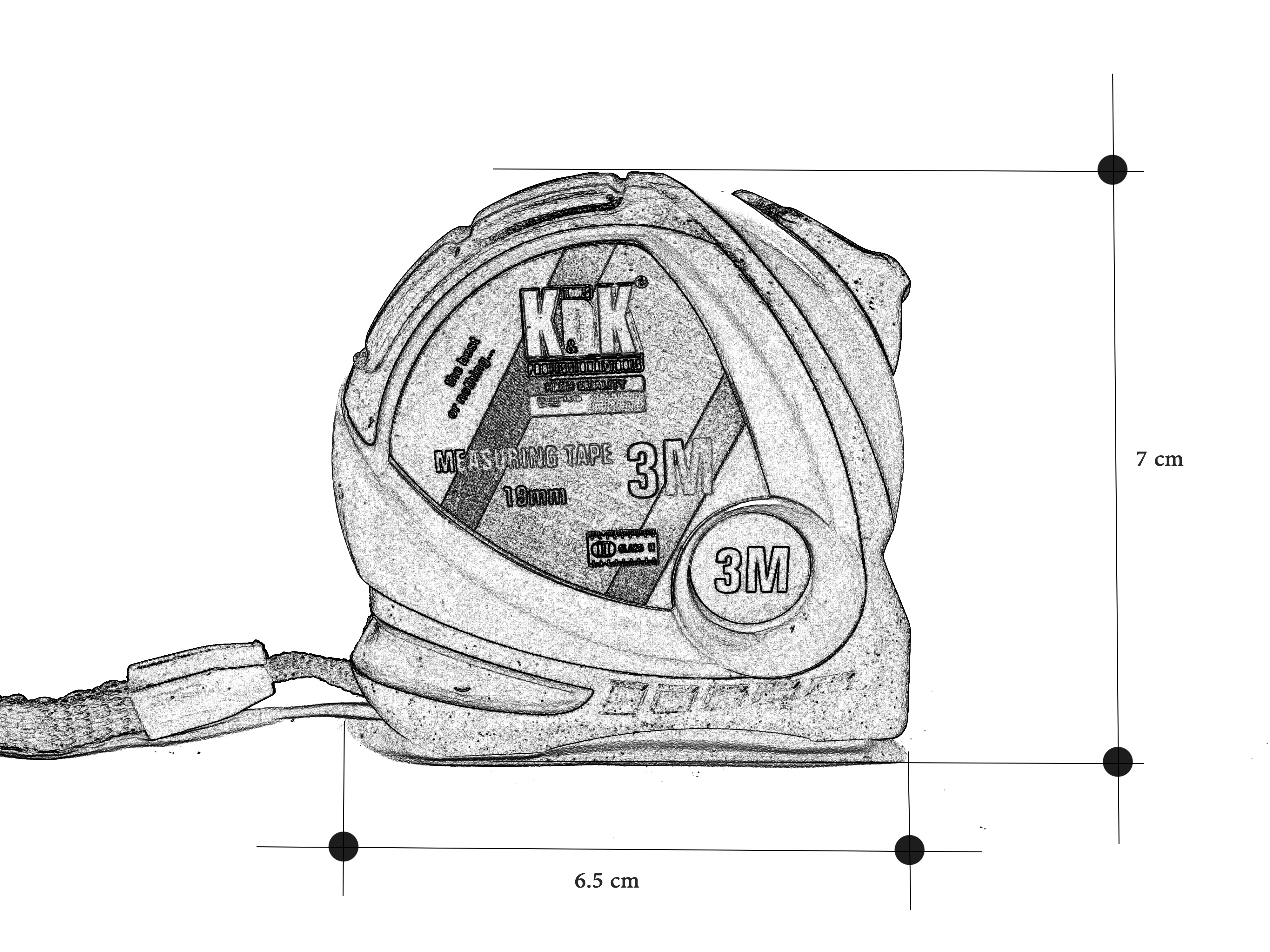 kdk-tape-Measure-3m