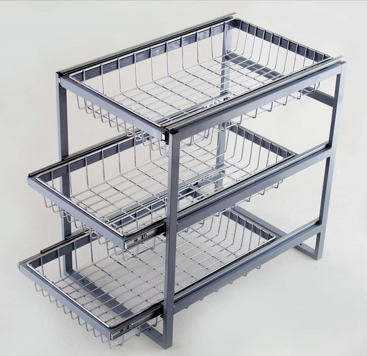 جا پیاز و سیب زمینی پرتابل سه طبقه فراسازان