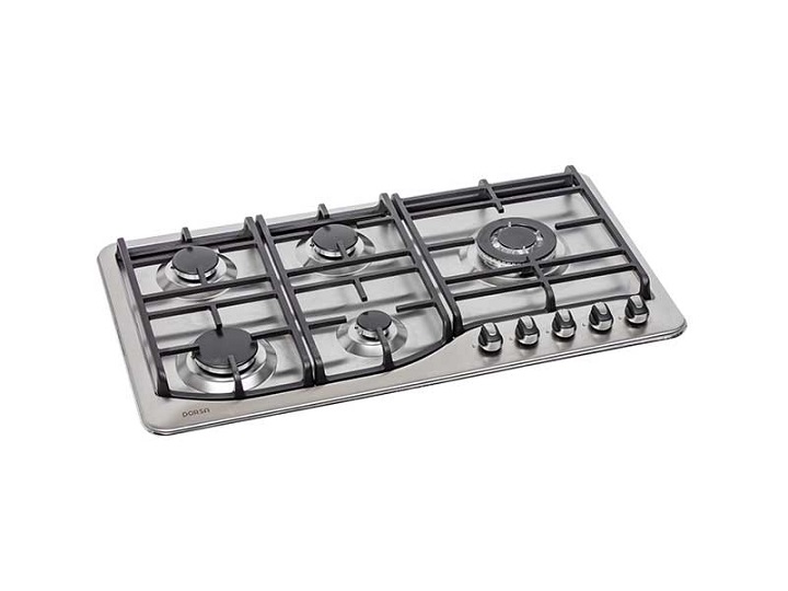 اجاق گاز 5 شعله استیل درسا مدل هانیا DG2202-5R