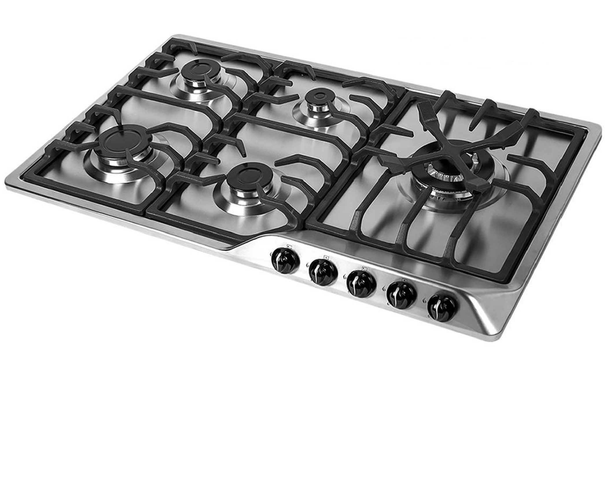 اجاق گاز 5 شعله ای استیل درسا مدل رایا DG2200-5R