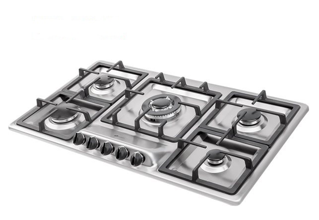 اجاق گاز 5 شعله استیل درسا مدل مایان DG2208-5M