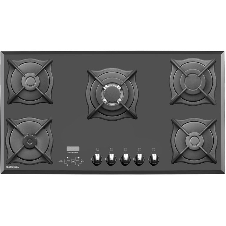 اجاق گاز شیشه ای ایلیا استیل مدل G503D