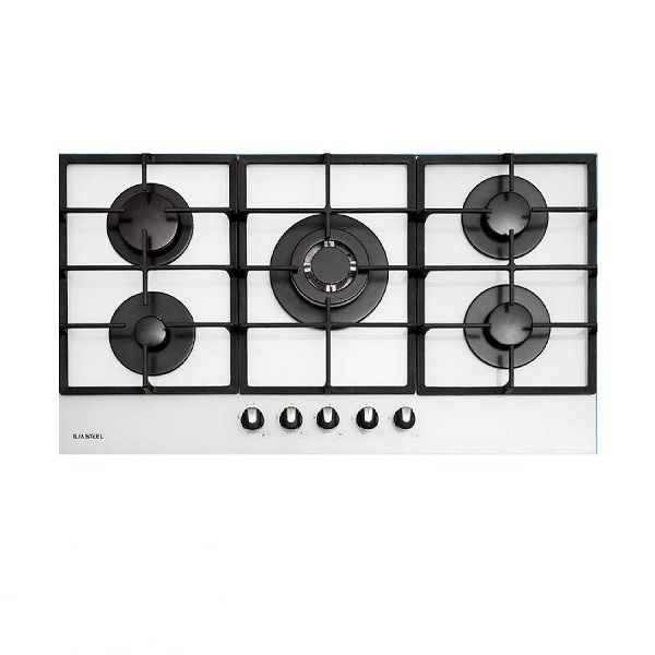 اجاق گاز شیشه ای ایلیا استیل مدل G527 W