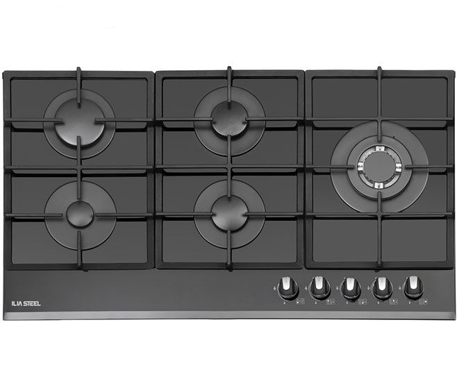 اجاق گاز شیشه ای ایلیا استیل مدل G528