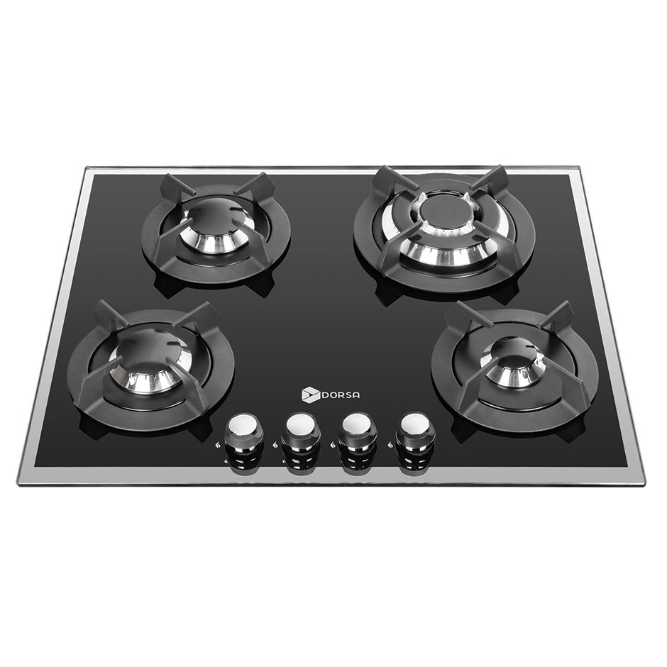 اجاق گاز شیشه ای نقره ای درسا مدل DG 2110-4