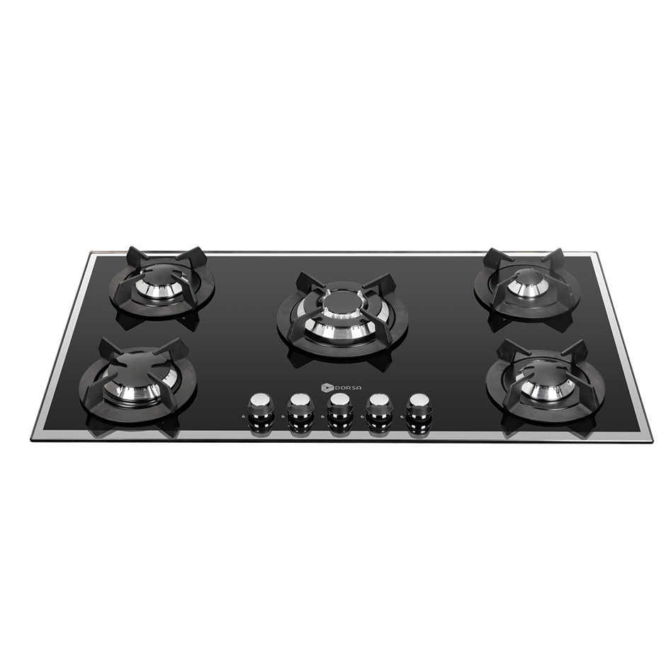 اجاق گاز شیشه ای نقره ای درسا مدل DG 2110-5M
