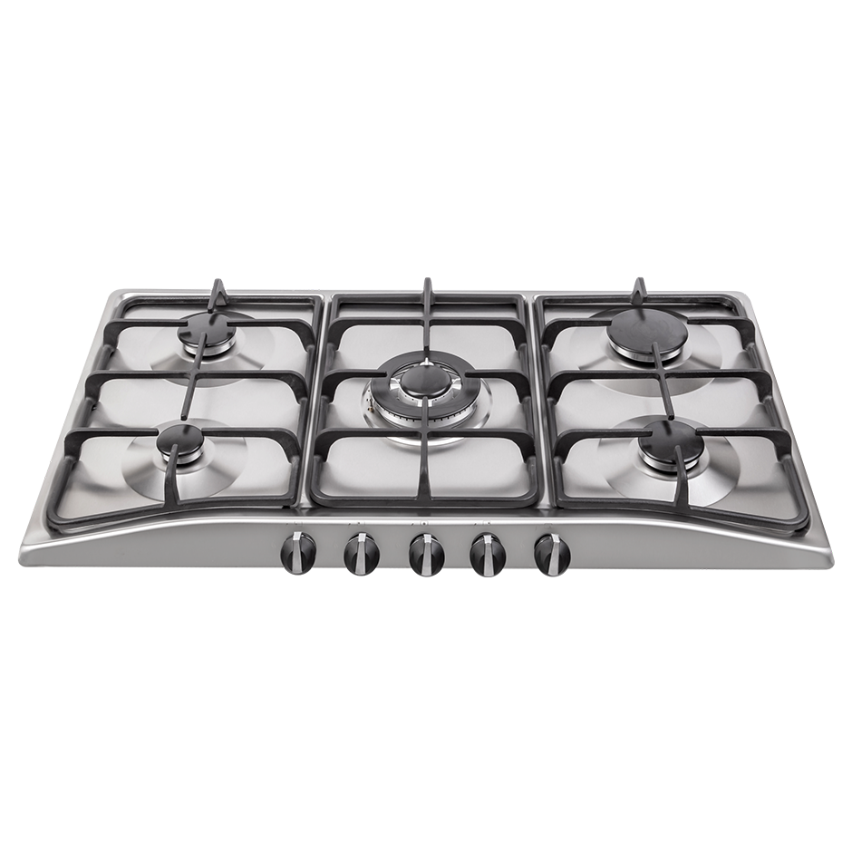 اجاق گاز 5 شعله استیل مدل رایکا درسا DG2207
