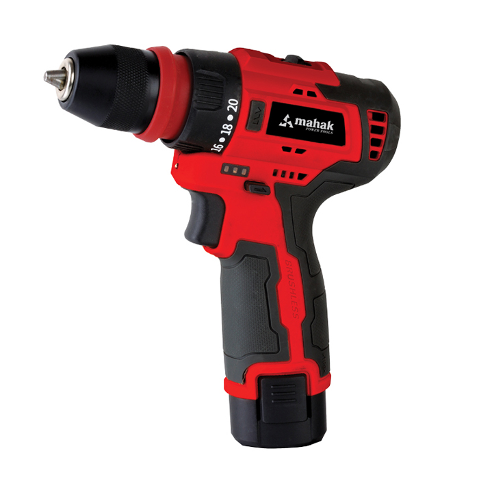 دریل پیچ گوشتی شارژی محک براشلس 12 ولت محک CD-12 LI