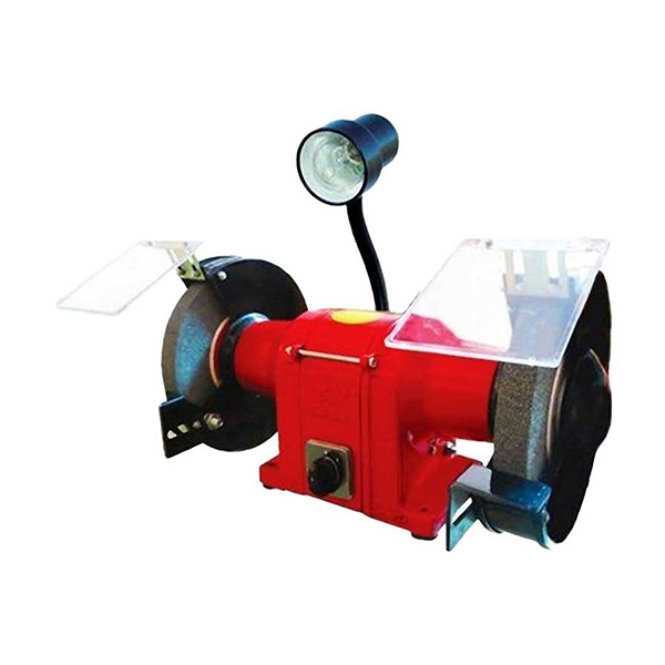 ماشین سنگ سنباده 200 میلیمتر 800 وات 3000 دور سه فاز چراغ دار محک GD 200-3 HL