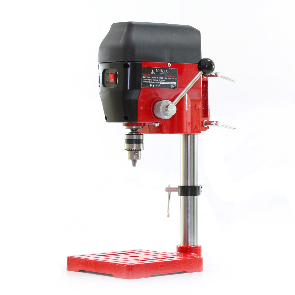 مینی دریل ستونی 10 میلیمتری 480 وات محک MBD-10