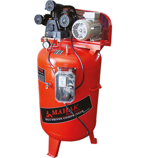 کمپرسور 350 لیتری 3 سیلندر، تک فاز، 8 بار، ایستاده، 3 اسب بخار محک AP-352S
