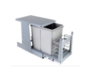 سطل زباله  17 لیتری ریل فراسازان کف مدل 1509