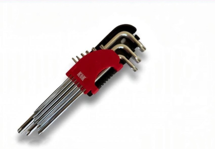 آچار آلن ستاره ای بلند 9 عددی کادکا