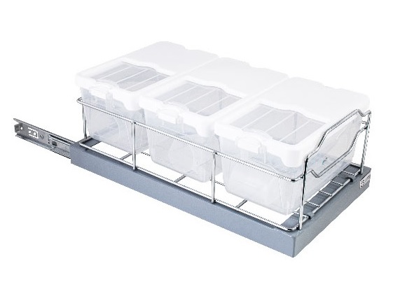 جا حبوباتی سه مخزن ( رﻳﻞ ﻛﻒ ) فراسازان مدل 1328