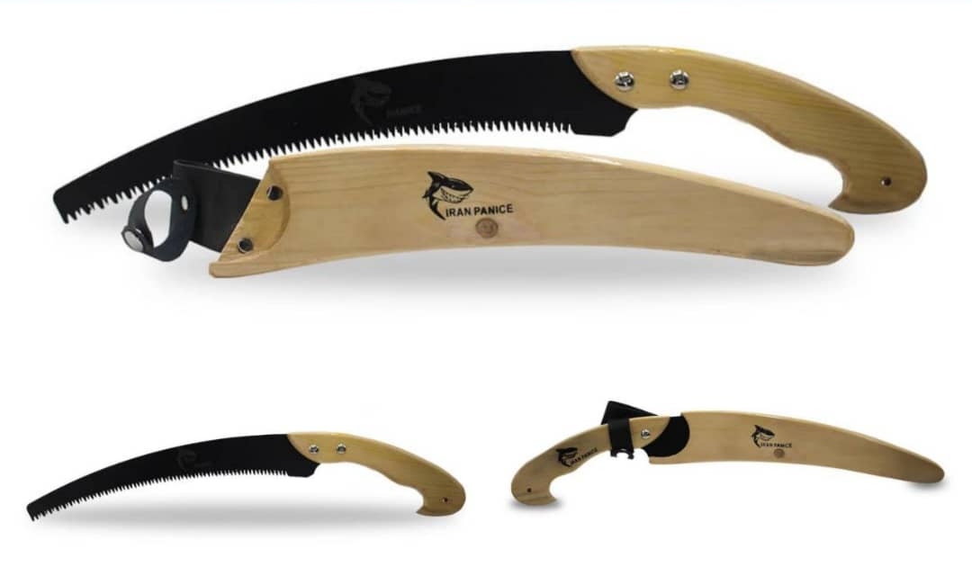 اره باغبانی سامورایی 35 سانتی غلاف چوب ایران پنیک