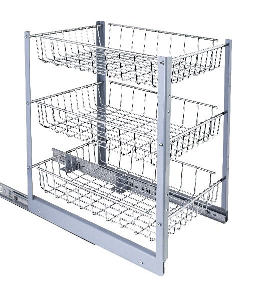 جا پیاز و سیب زمینی با کف ریل سه طبقه فراسازان