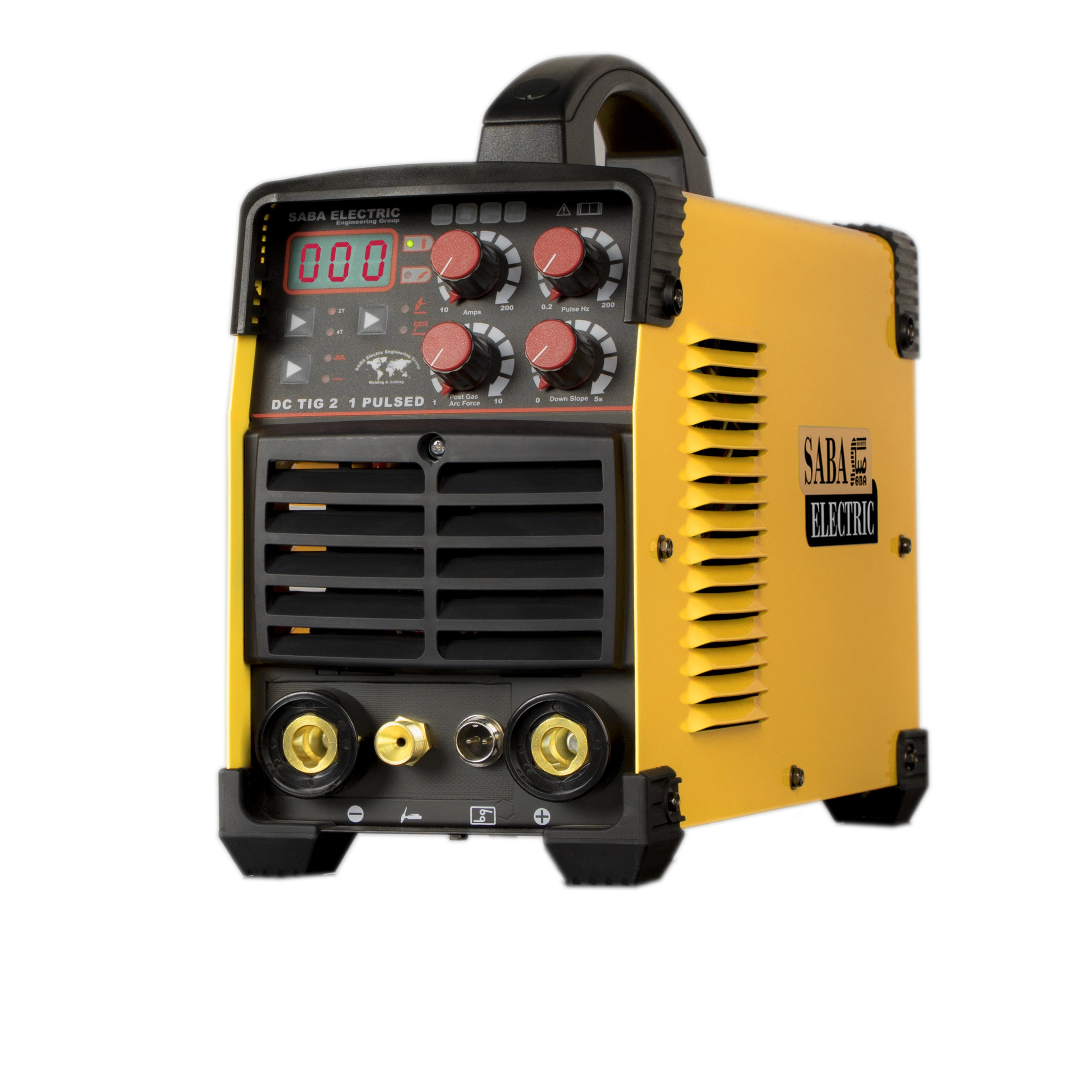 دستگاه جوش تیگ پالس دار 200 آمپر تکفاز صباالکتریک مدل DC-TIG-201 PULSED
