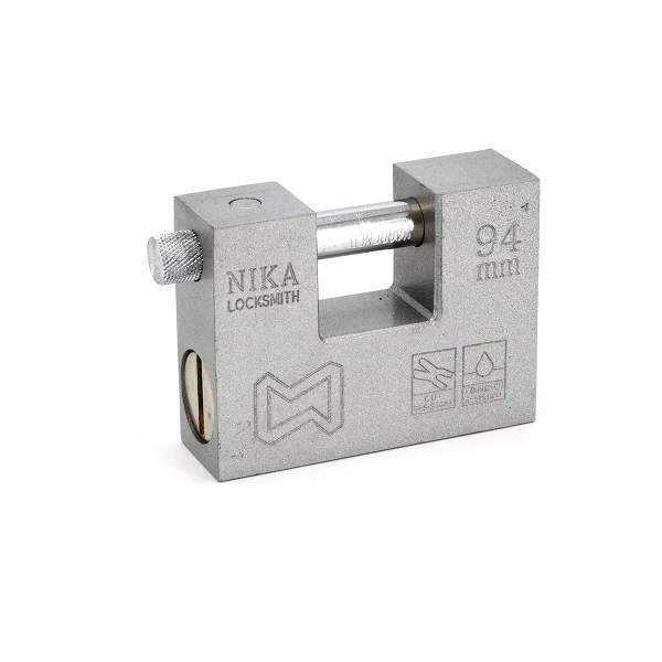 قفل کتابی نیکا سایز 94 کروم
